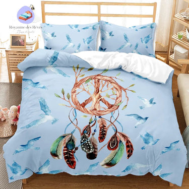 Housse de Couette Attrape Rêve Oiseau